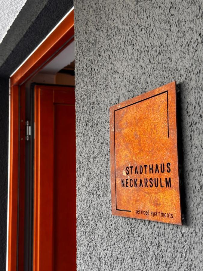 Stadthaus Neckarsulm Serviced Apartments - Stadthaus Heiner Exteriér fotografie