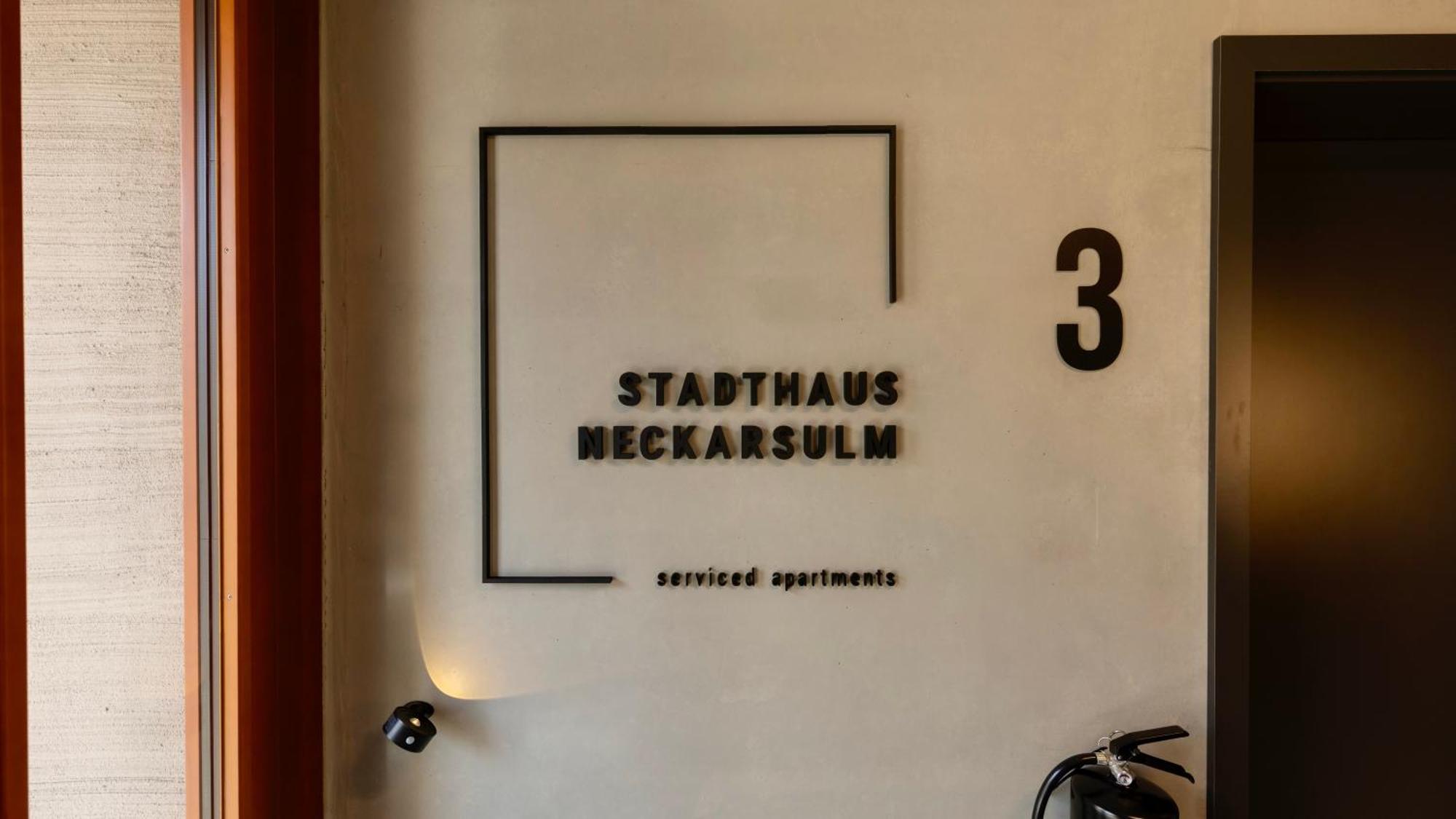 Stadthaus Neckarsulm Serviced Apartments - Stadthaus Heiner Exteriér fotografie